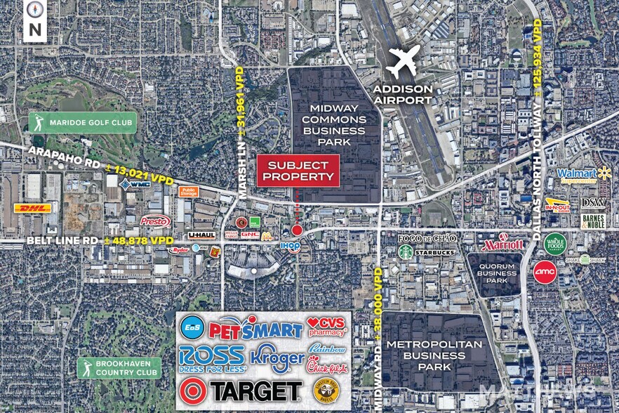 More Photos Of 3953-3965 Belt Line Rd, Addison Supermarket For Lease