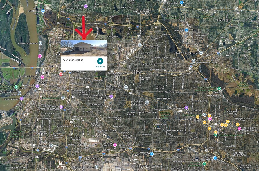 More Photos Of 1364 Stonewall St, Memphis Industrial For Lease