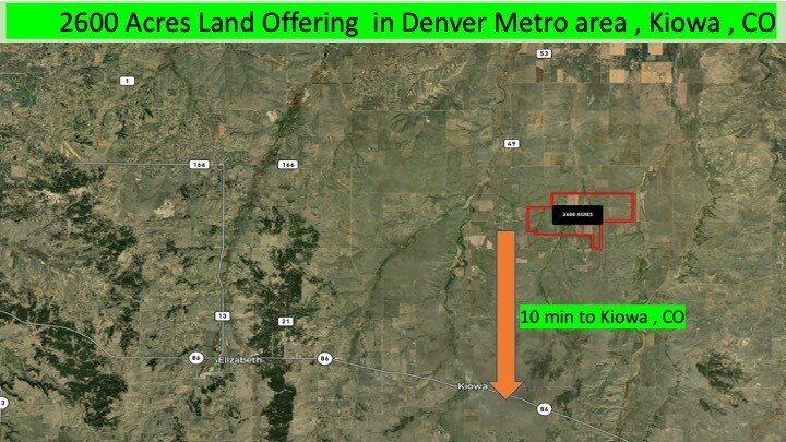 More Photos Of CR 154, Kiowa Land For Sale