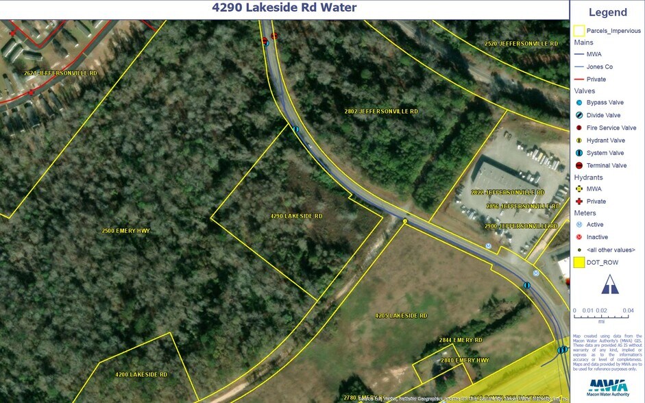 More Photos Of 4290 Lakeside Rd, Macon Land For Sale