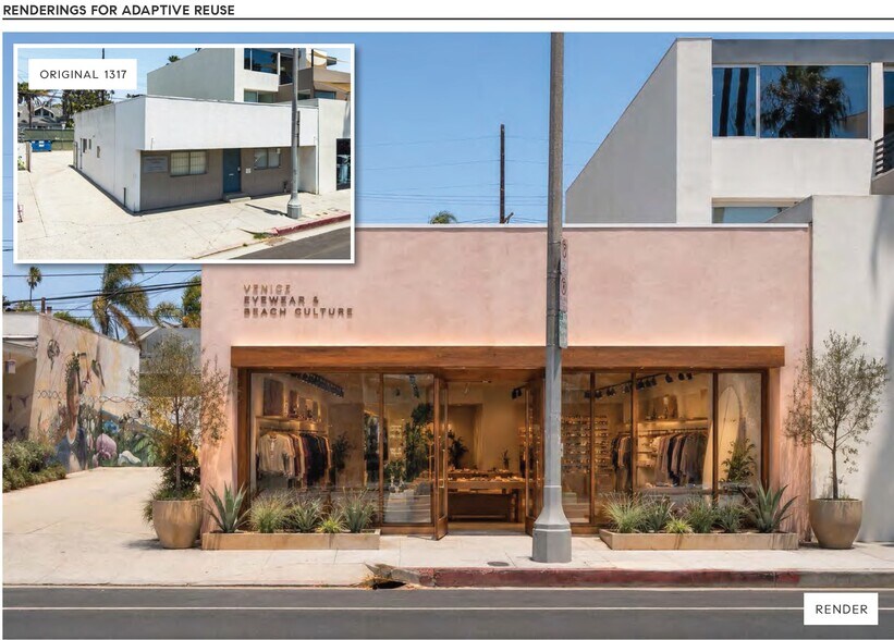 More Photos Of 1315-1317 Abbot Kinney Blvd, Venice Storefront For Sale