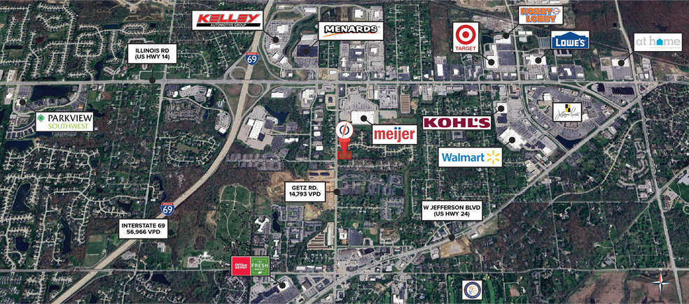 More Photos Of 1907 Getz Rd, Fort Wayne Land For Sale