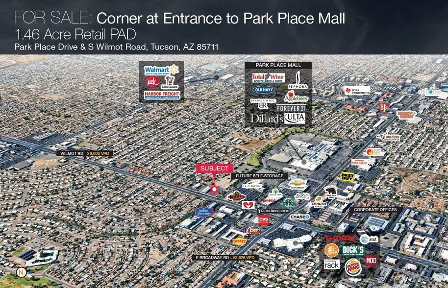 Primary Photo Of 320 S Wilmot Rd, Tucson Land For Sale