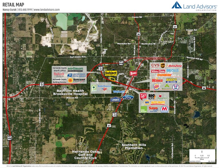 More Photos Of 19150 Cortez Blvd., Brooksville Land For Sale