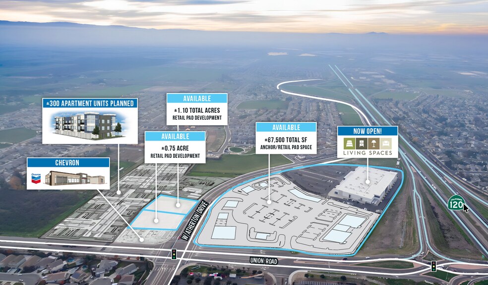 Primary Photo Of SWC Union Rd, Manteca Unknown For Lease