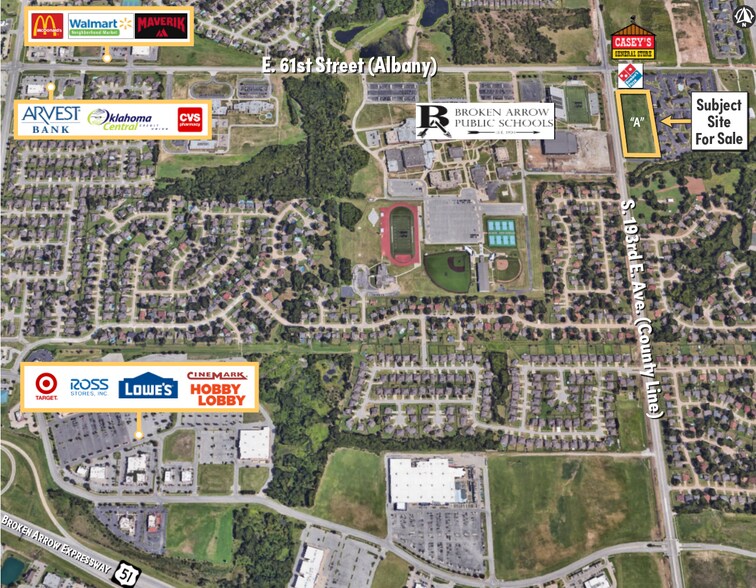 More Photos Of 61st & County Line Rd, Broken Arrow Land For Sale