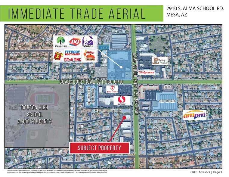 More Photos Of 2910 S Alma School Rd, Mesa Freestanding For Sale