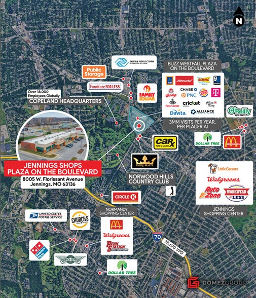 More Photos Of 8005 W Florissant, Saint Louis Freestanding For Sale