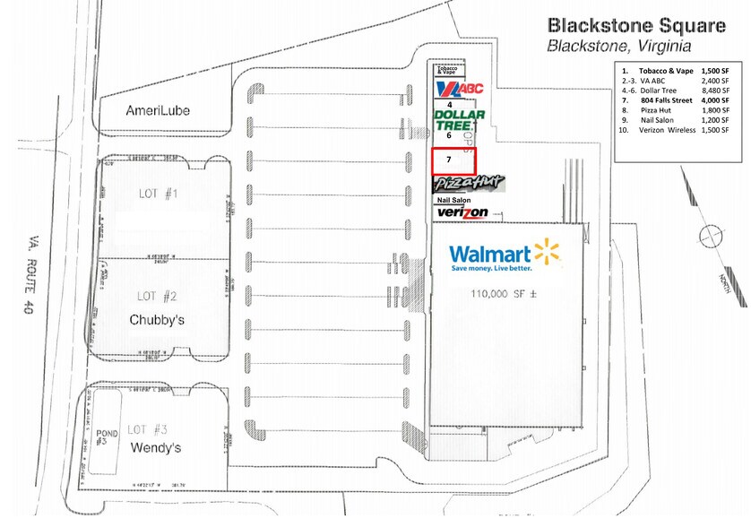 More Photos Of 1417 S Main St, Blackstone Fast Food For Lease