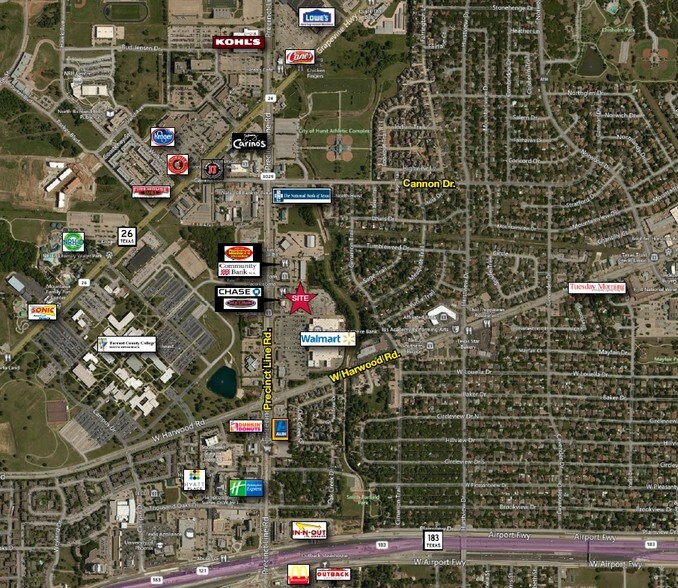 More Photos Of 1804-1836 Precinct Line Rd, Hurst General Retail For Sale