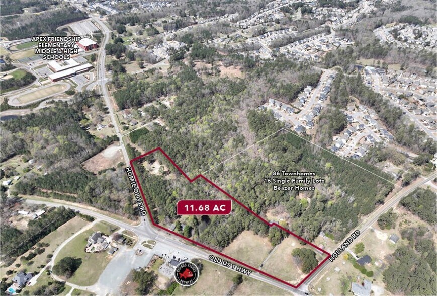 More Photos Of 2236 Old US 1 Hwy, Apex Land For Lease