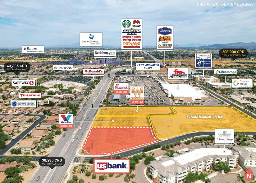 More Photos Of N Higley Rd & E Michelle Way, Gilbert Bank For Sale