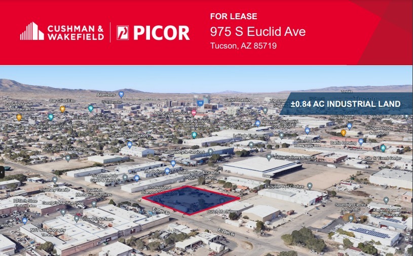 Primary Photo Of NE Euclid Ave & 20th St, Tucson Land For Lease