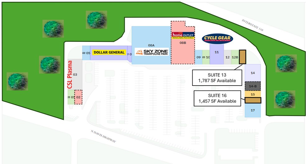 More Photos Of 5007 N Davis Hwy, Pensacola Unknown For Lease