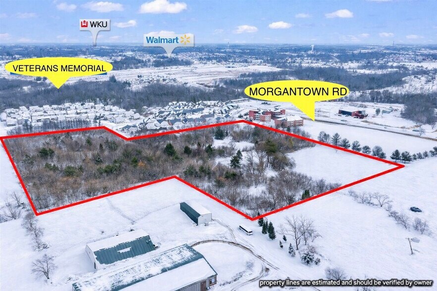 Primary Photo Of 265 Walnut Creek Drive, Bowling Green Land For Sale