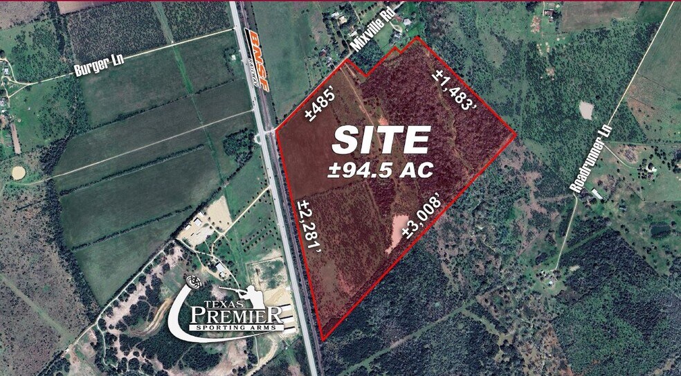 Primary Photo Of Highway 36 & Mixville Road, Wallis Land For Sale