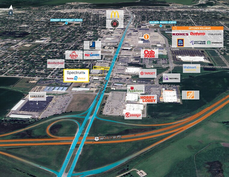 More Photos Of 2560 1st St S, Willmar General Retail For Sale