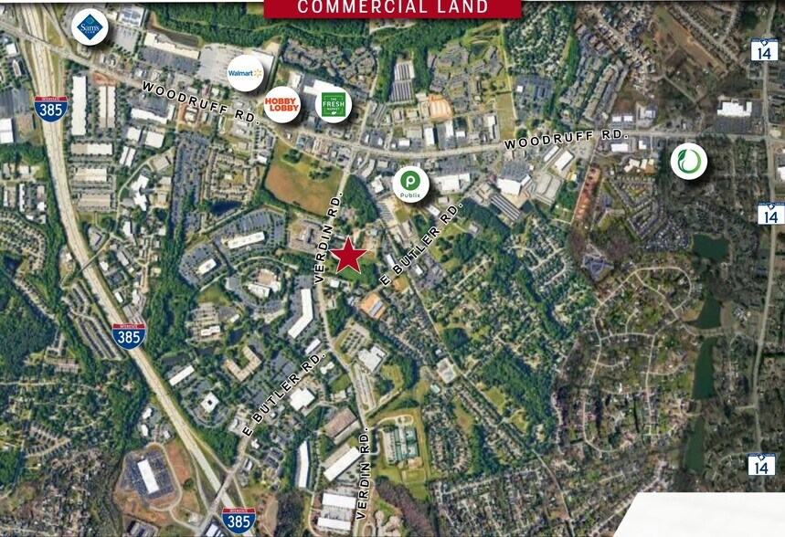 More Photos Of 161 Verdin Rd, Greenville Land For Sale