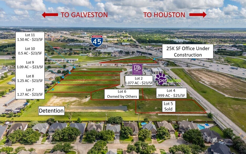 More Photos Of 1121 Grand Oak Blvd, League City Land For Sale