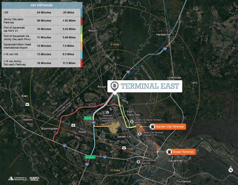 More Photos Of Hwy 21 & I-95, Port Wentworth Unknown For Lease