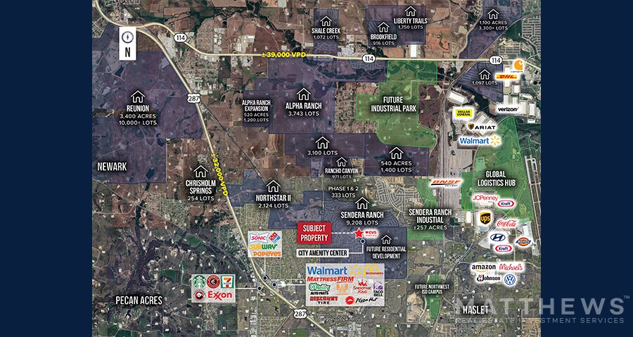 More Photos Of The Shops at Sendera Ranch 13951 Sendera Ranch Blvd, Haslet Storefront For Sale