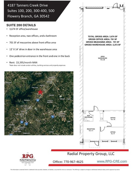 More Photos Of 4187 Tanners Creek Dr, Flowery Branch Warehouse For Lease