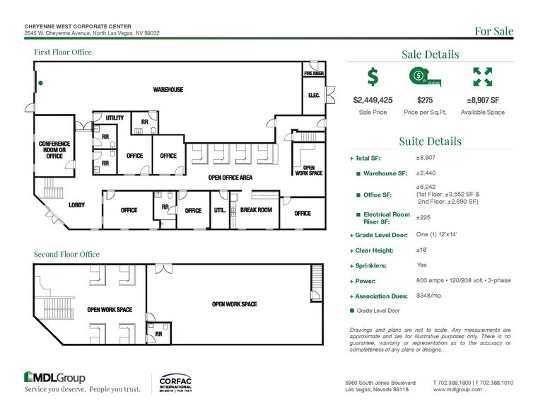 More Photos Of 2645 W Cheyenne Ave, North Las Vegas Research And Development For Sale