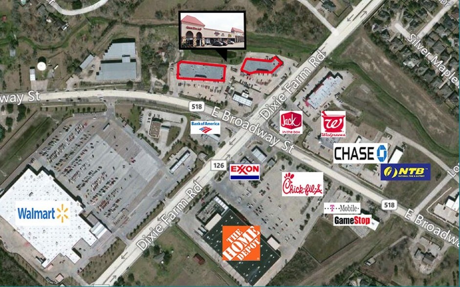 More Photos Of 1615 E Broadway St, Pearland Unknown For Lease