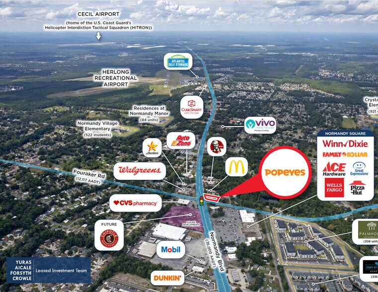 More Photos Of 8007 Normandy Blvd, Jacksonville Fast Food For Sale