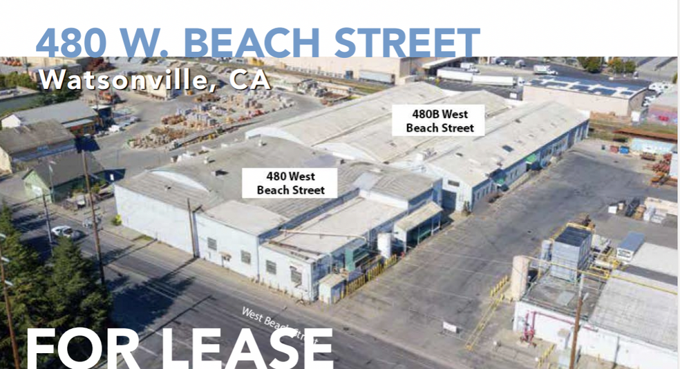 Primary Photo Of 480 W Beach St, Watsonville Warehouse For Lease