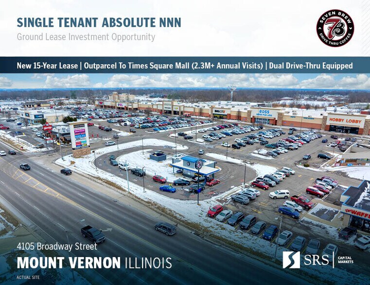 Primary Photo Of 4105 Broadway St, Mount Vernon Fast Food For Sale