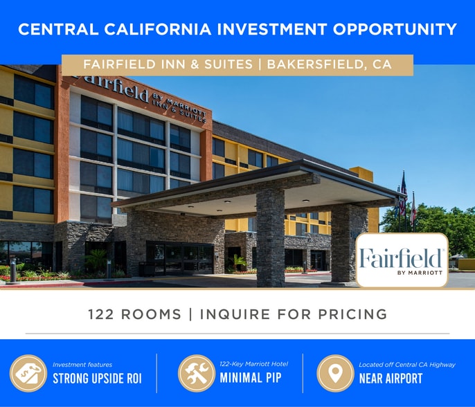 Primary Photo Of 3540 Rosedale Hwy, Bakersfield Hotel For Sale