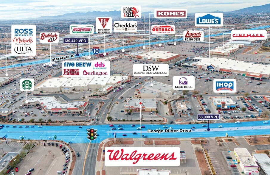 More Photos Of 1329 George Dieter Dr, El Paso Freestanding For Sale