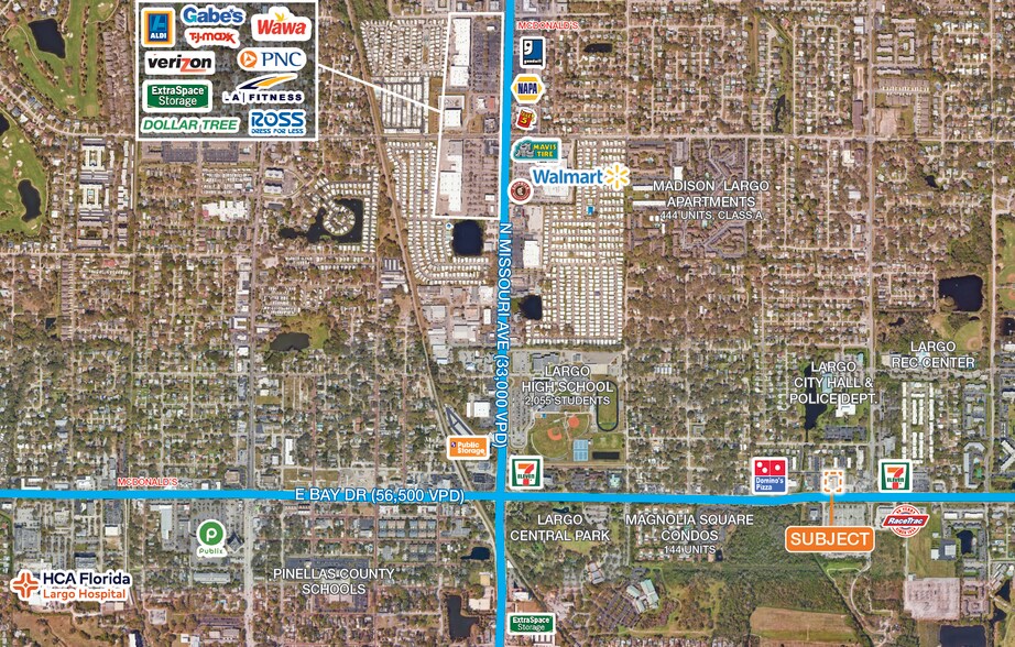 More Photos Of 1110 E Bay Dr, Largo Storefront Retail Office For Lease