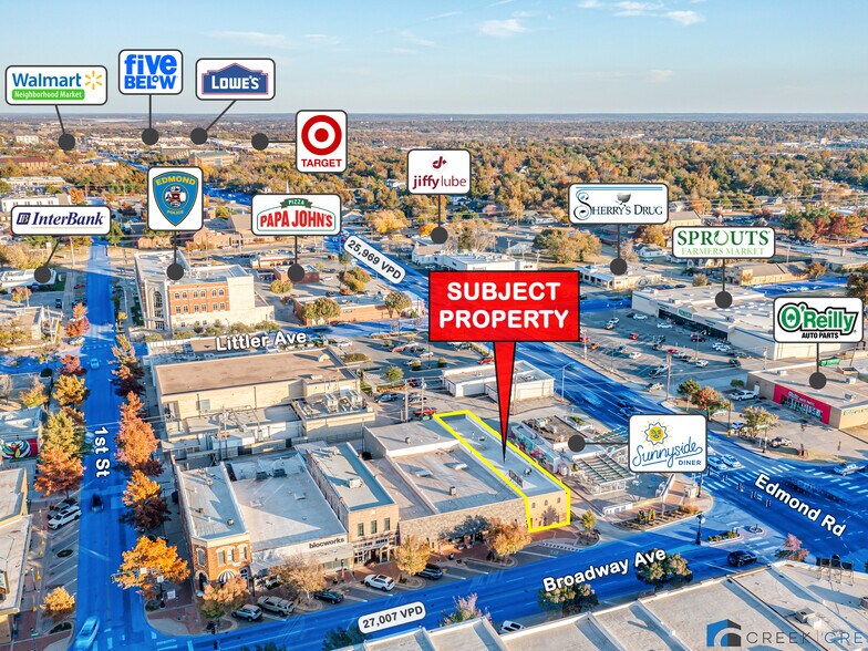 More Photos Of 116 S Broadway, Edmond Storefront For Lease