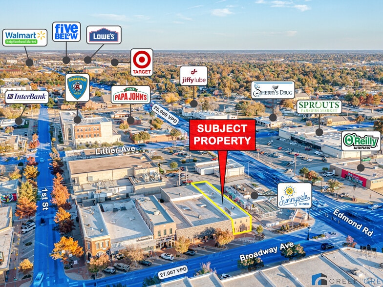 More Photos Of 116 S Broadway, Edmond Storefront For Lease