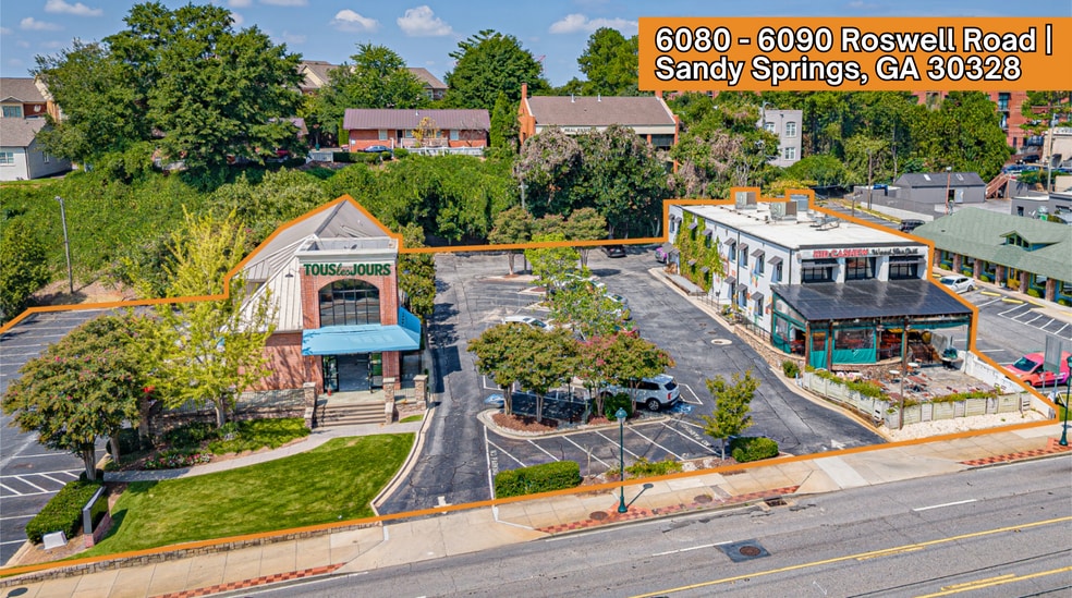 Primary Photo Of 6090 Roswell Rd, Sandy Springs Restaurant For Sale