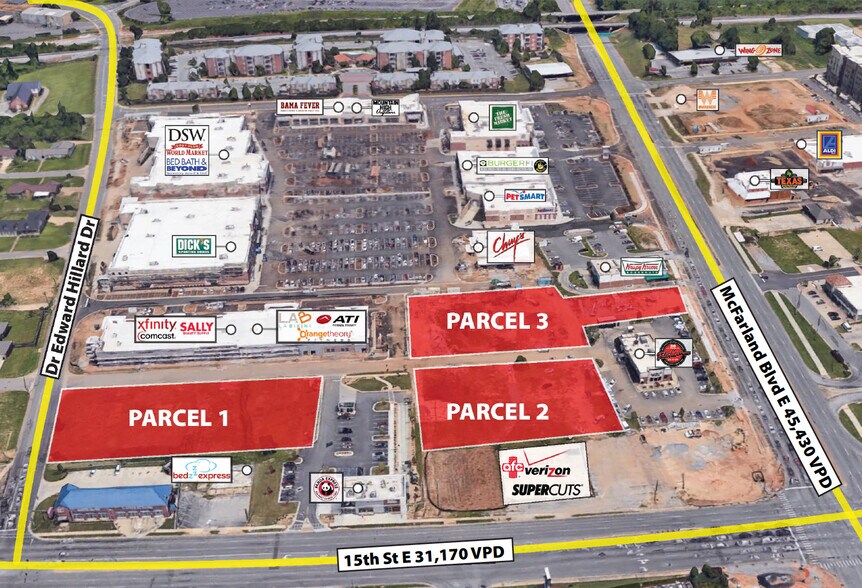 More Photos Of 1410 McFarland Blvd E, Tuscaloosa Land For Lease