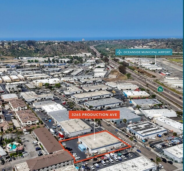 More Photos Of 3265 Production Ave, Oceanside Manufacturing For Lease