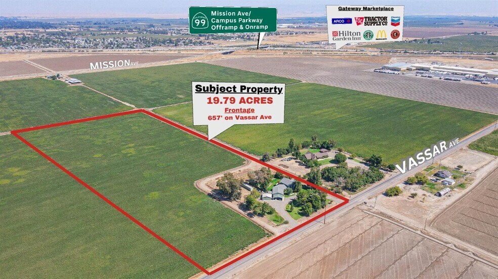 More Photos Of 2230 Vassar Ave, Merced Land For Sale