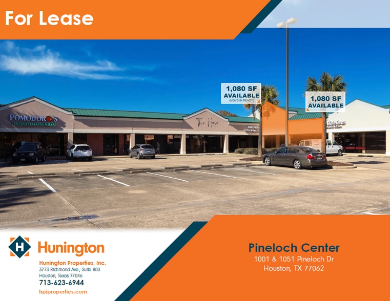 Primary Photo Of 1001 Pineloch Dr, Houston Storefront For Lease