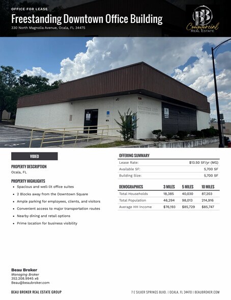 More Photos Of 330 N Magnolia Ave, Ocala Office For Lease