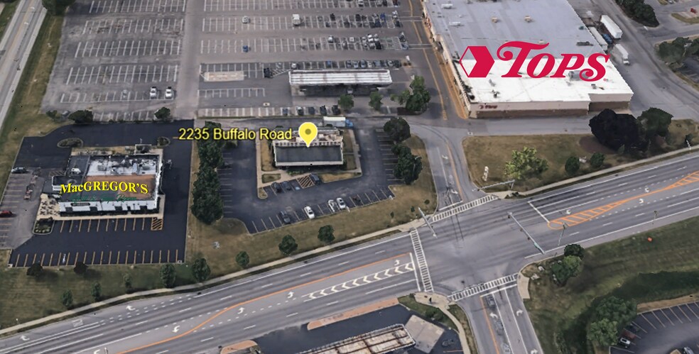Primary Photo Of 2235 Buffalo Rd, Gates Restaurant For Sale