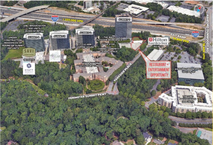 More Photos Of 1001 Summit Blvd, Atlanta Office For Lease