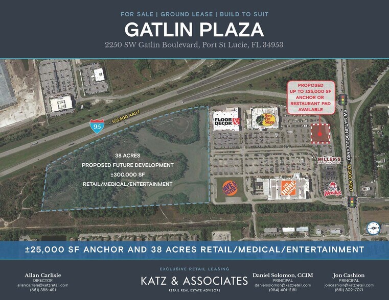 Primary Photo Of 2250 SW Gatlin Blvd, Port Saint Lucie Land For Lease