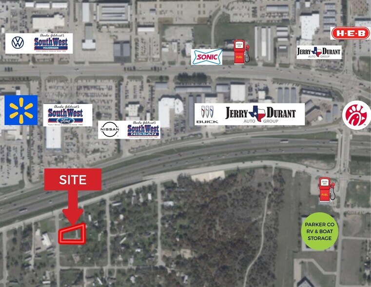 Primary Photo Of 203 Newell Dr, Hudson Oaks Land For Sale