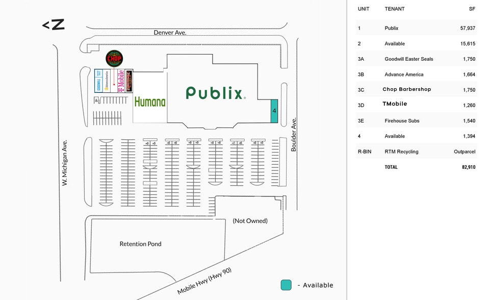 More Photos Of 5998 Mobile Hwy, Pensacola Unknown For Lease