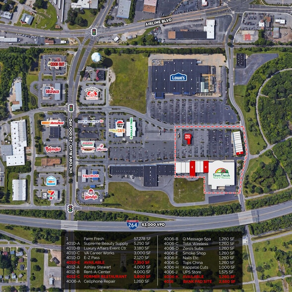 More Photos Of 4040 Victory Blvd, Portsmouth Unknown For Lease