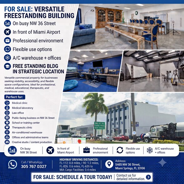 More Photos Of 5465 NW 36th St, Miami Springs Office For Sale
