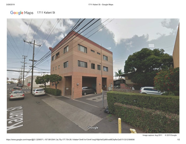 More Photos Of 1709 Kalani St, Honolulu Freestanding For Lease